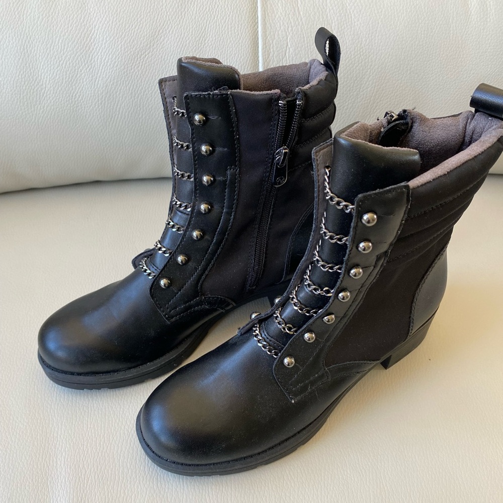 Black Combat Boots